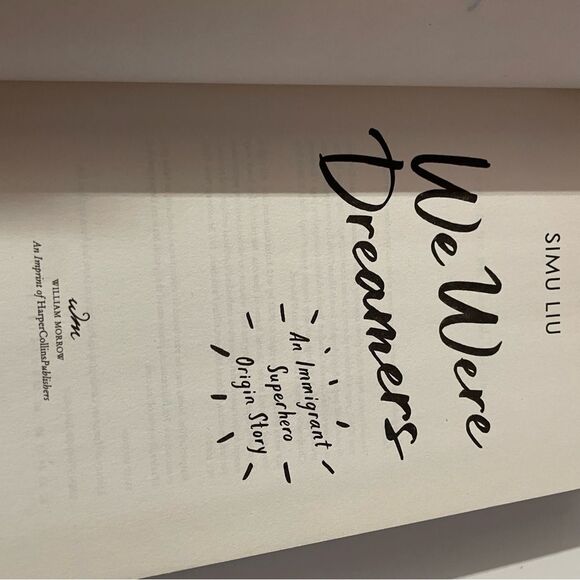 We Were Dreamers by Simu Liu Hardcover Book - Picture 4 of 12